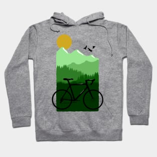 Bike and Nature Hoodie